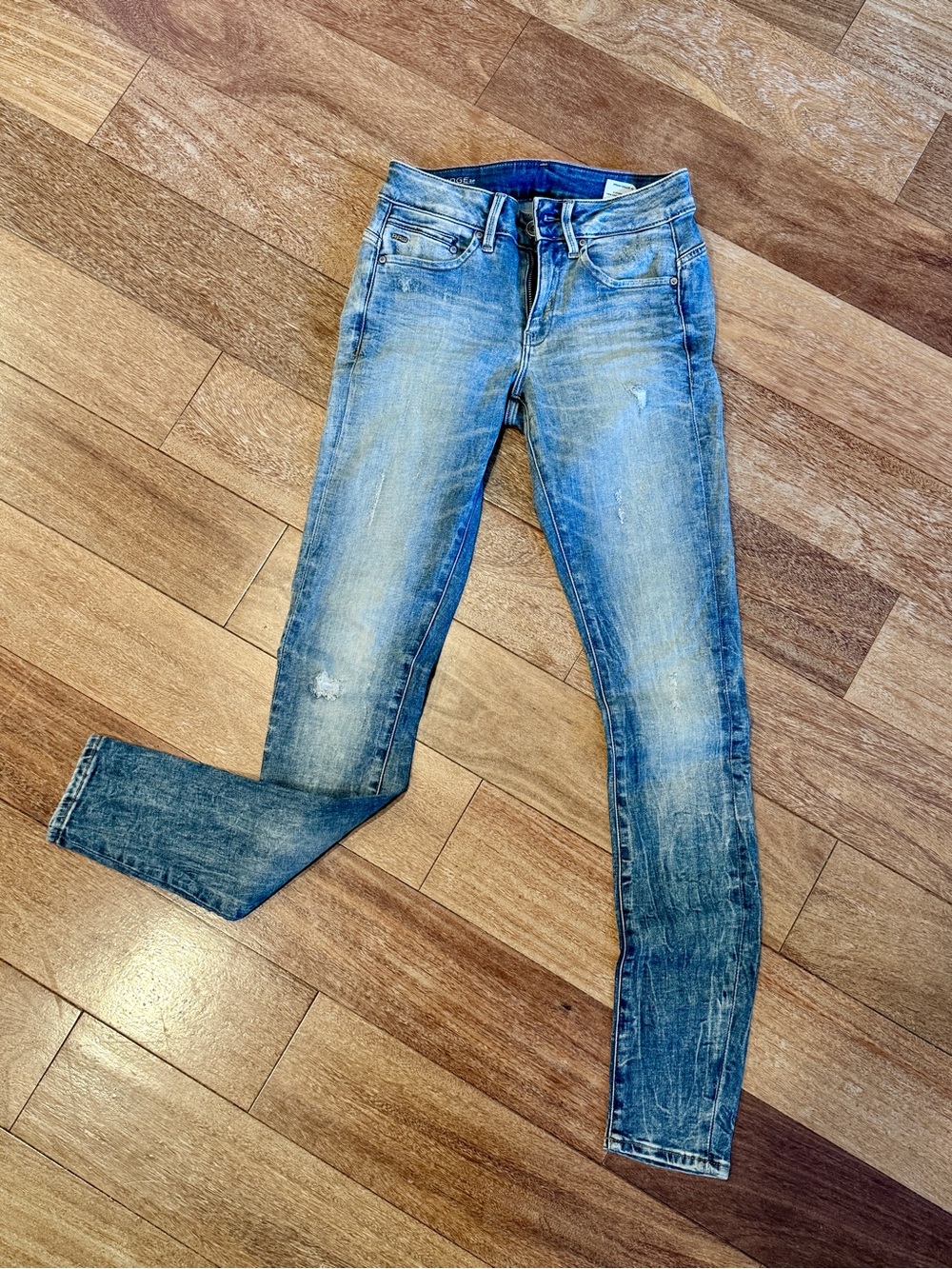 G-Star Skinny Women's Jeans - Faded Blue Wash